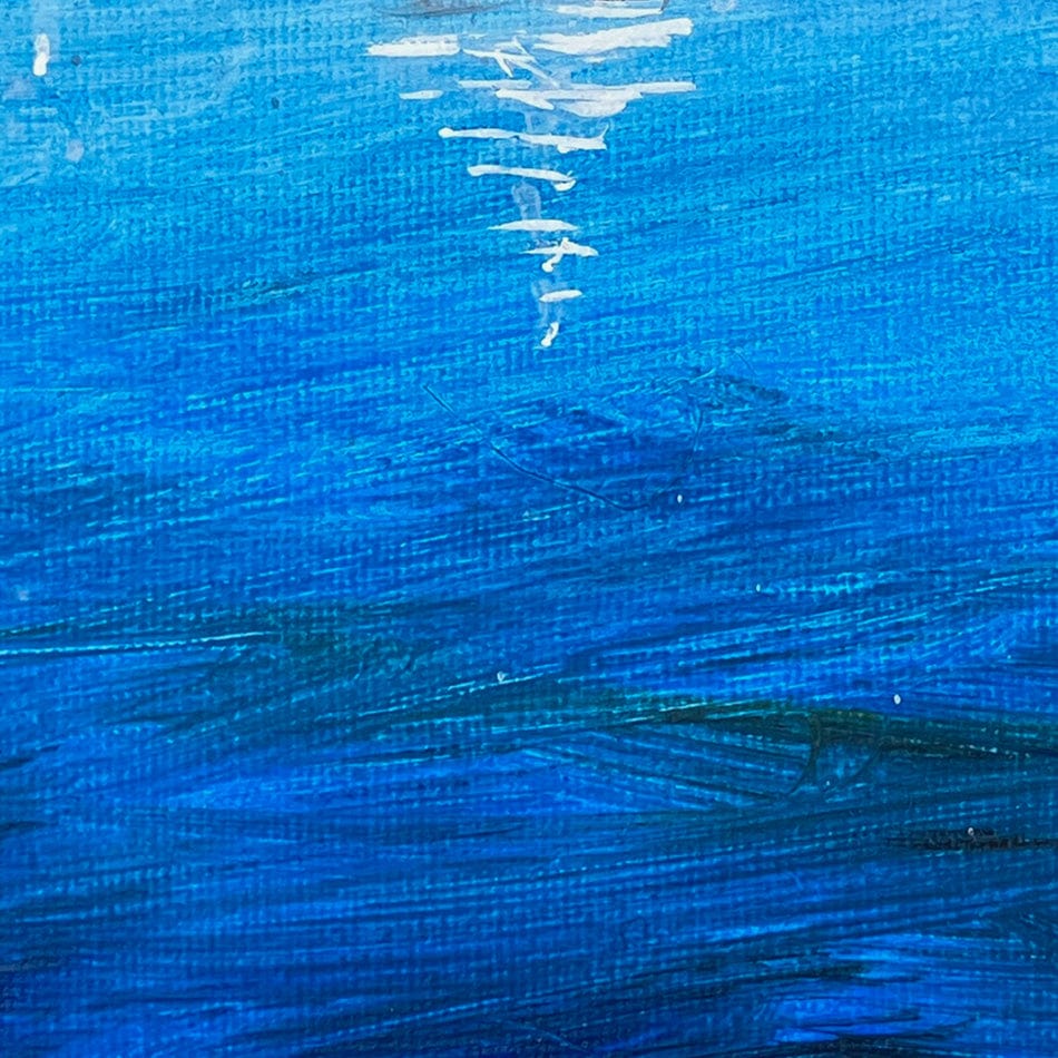 Peaceful Seascape Canvas Print wall art product Jane Brookshaw