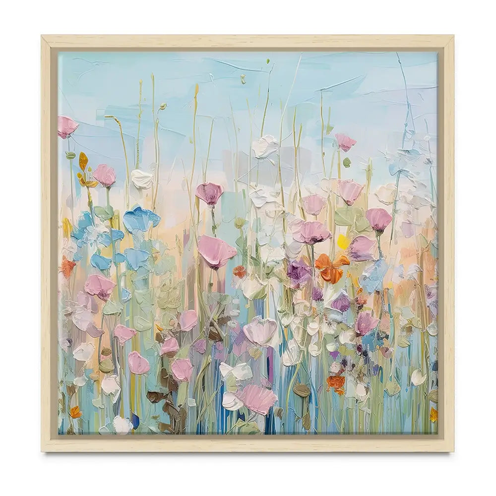 Peaceful Wildflowers Oversized Canvas Print Peaceful Wildflowers Oversized Canvas Print wall art product Gina Kelly - Independent