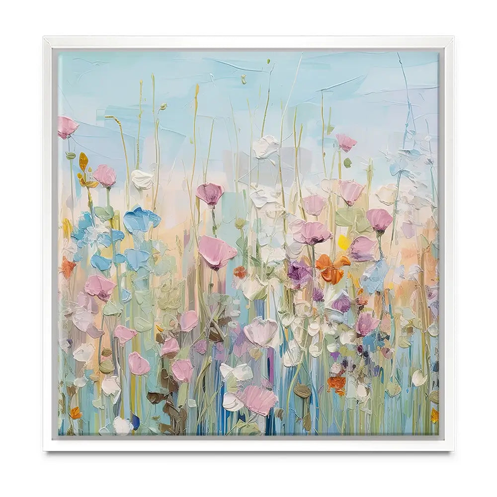 Peaceful Wildflowers Oversized Canvas Print Peaceful Wildflowers Oversized Canvas Print wall art product Gina Kelly - Independent