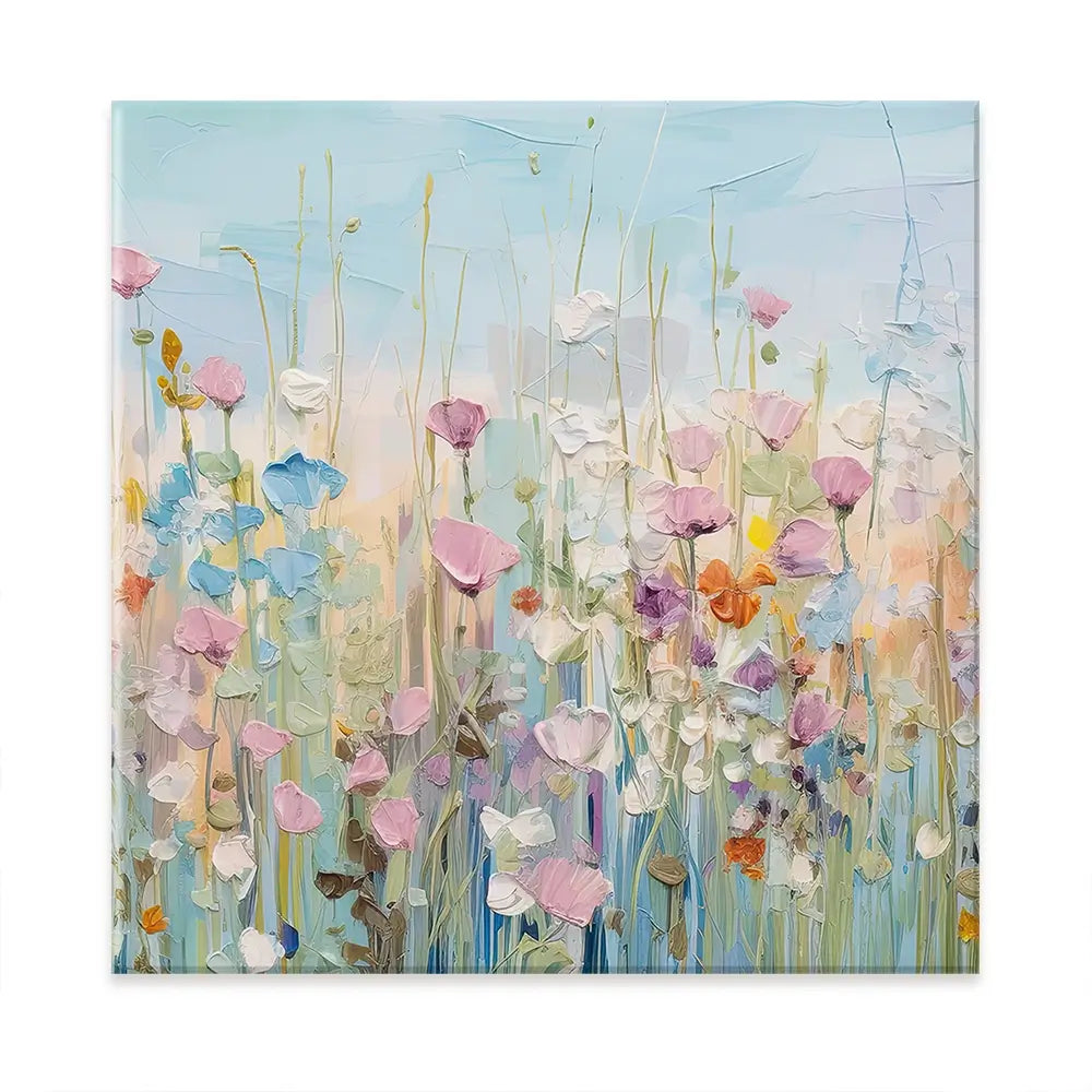 Peaceful Wildflowers Oversized Canvas Print Peaceful Wildflowers Oversized Canvas Print wall art product Gina Kelly - Independent