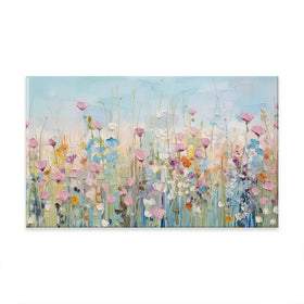 Peaceful Wildflowers Oversized Canvas Print Peaceful Wildflowers Oversized Canvas Print wall art product Gina Kelly - Independent