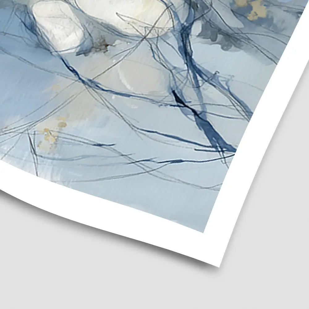 Pebble Tide Botanical Art Print Pebble Tide Botanical Art Print wall art product Chromatic Storm Studio