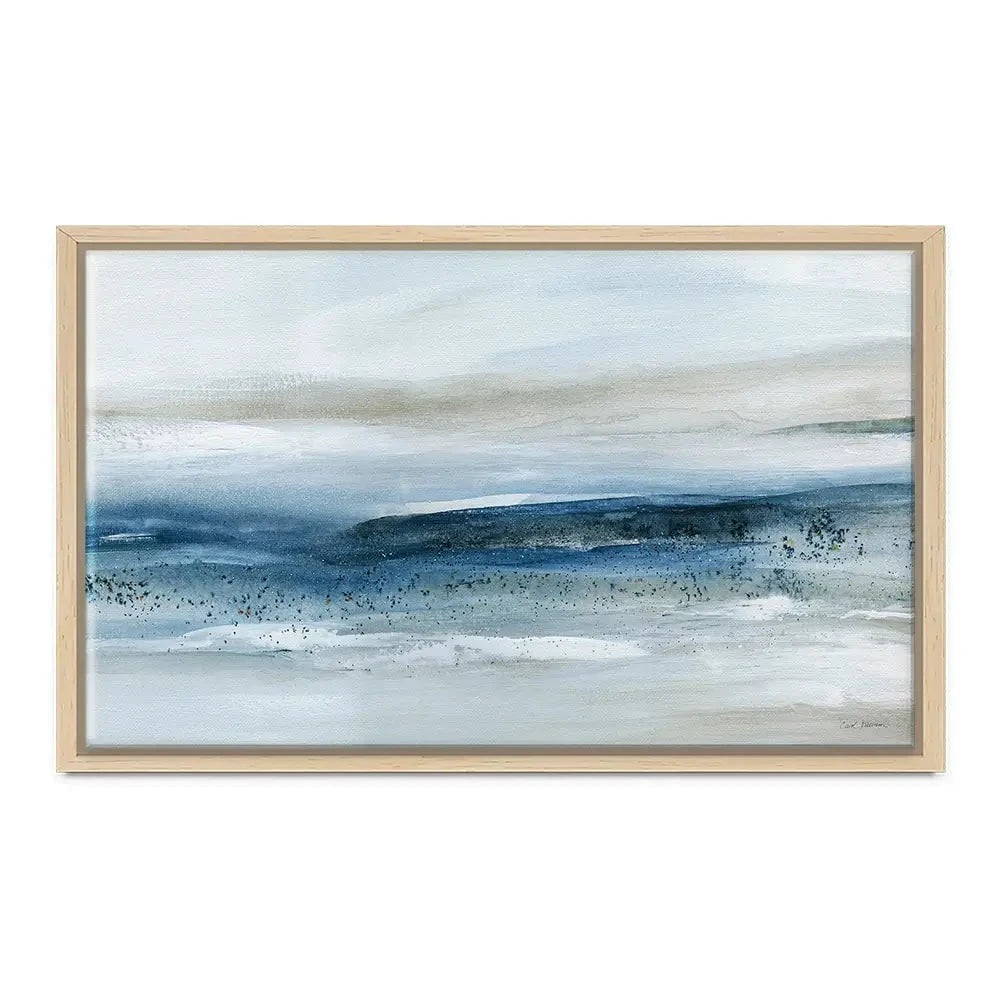 Pebbled Beach Canvas Print Pebbled Beach Canvas Print wall art product Carol Robinson