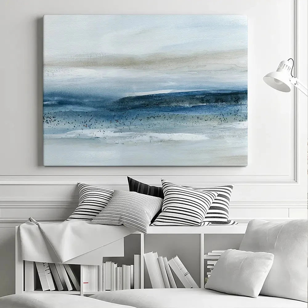 Pebbled Beach Canvas Print Pebbled Beach Canvas Print wall art product Carol Robinson