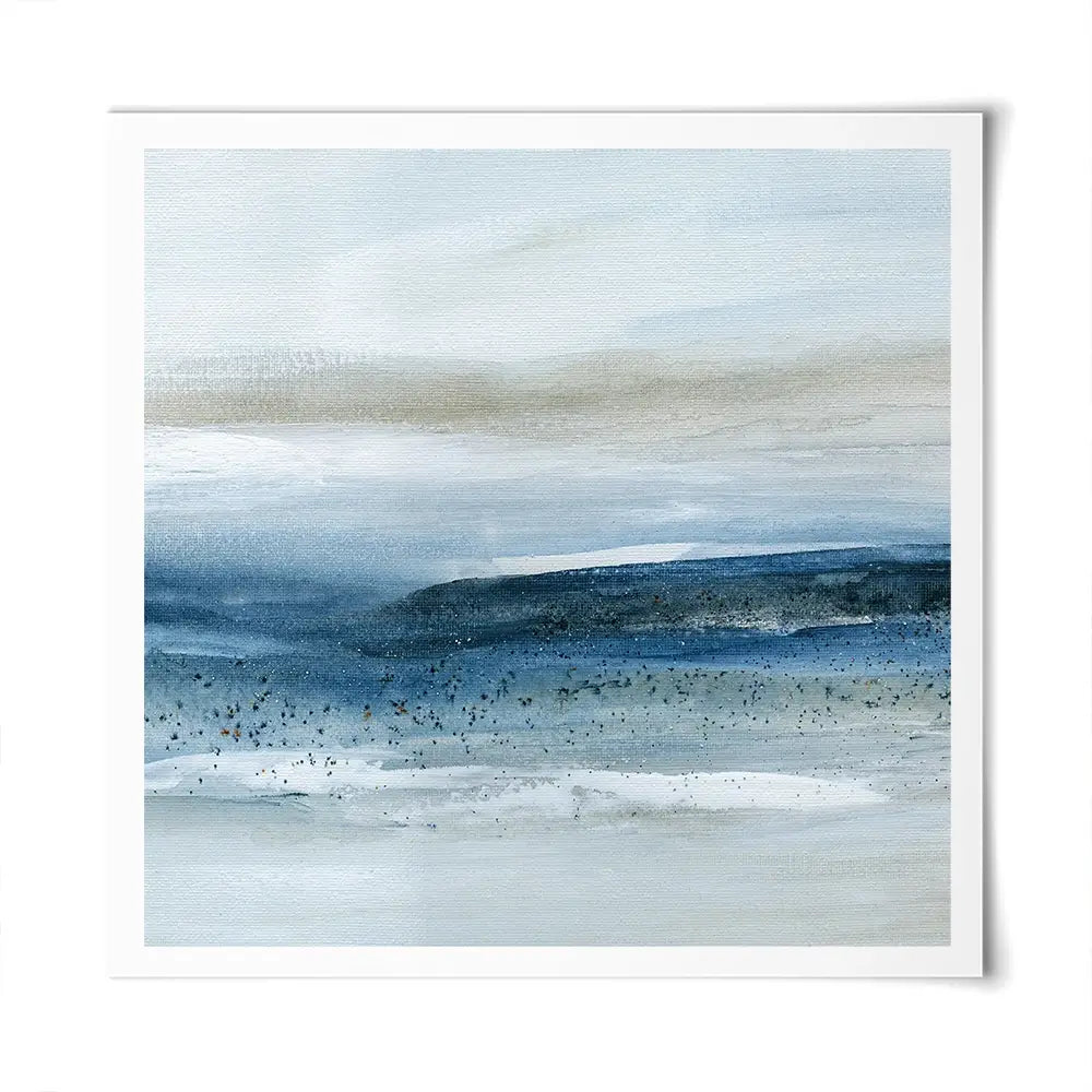 Pebbled Beach Square Art Print Pebbled Beach Square Art Print wall art product Carol Robinson