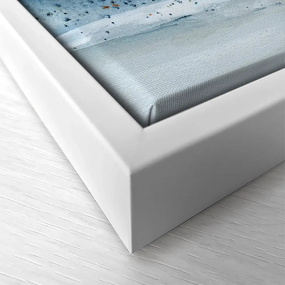 Pebbled Beach Square Canvas Print Pebbled Beach Square Canvas Print wall art product Carol Robinson