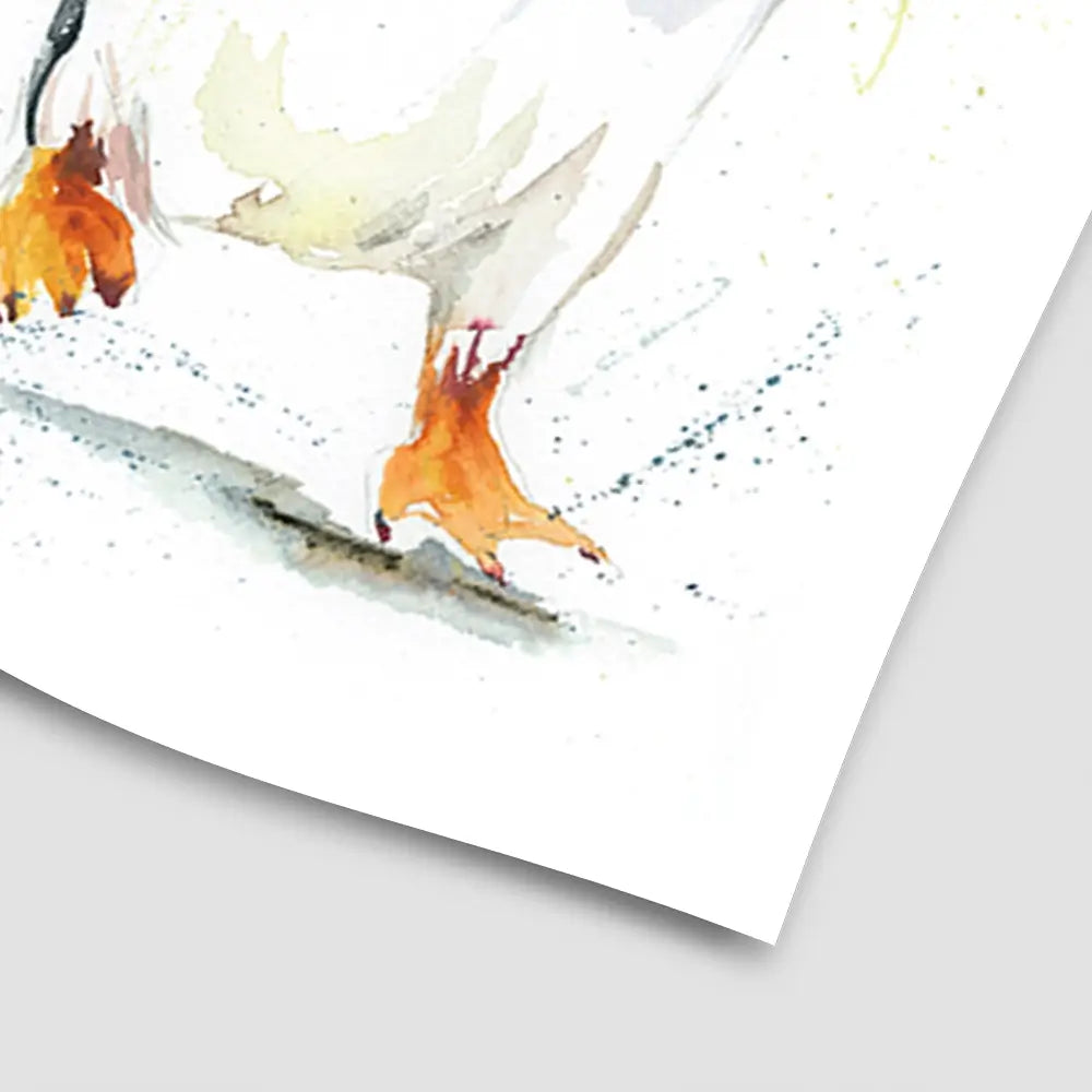 Penguin Paddle Art Print Penguin Paddle Art Print wall art product Nicola Jane Rowles