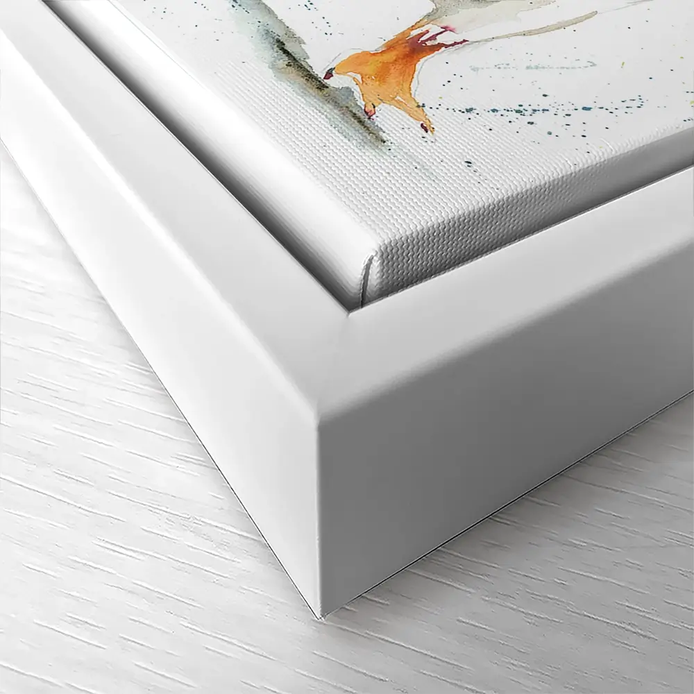 Penguin Paddle Canvas Print Penguin Paddle Canvas Print wall art product Nicola Jane Rowles