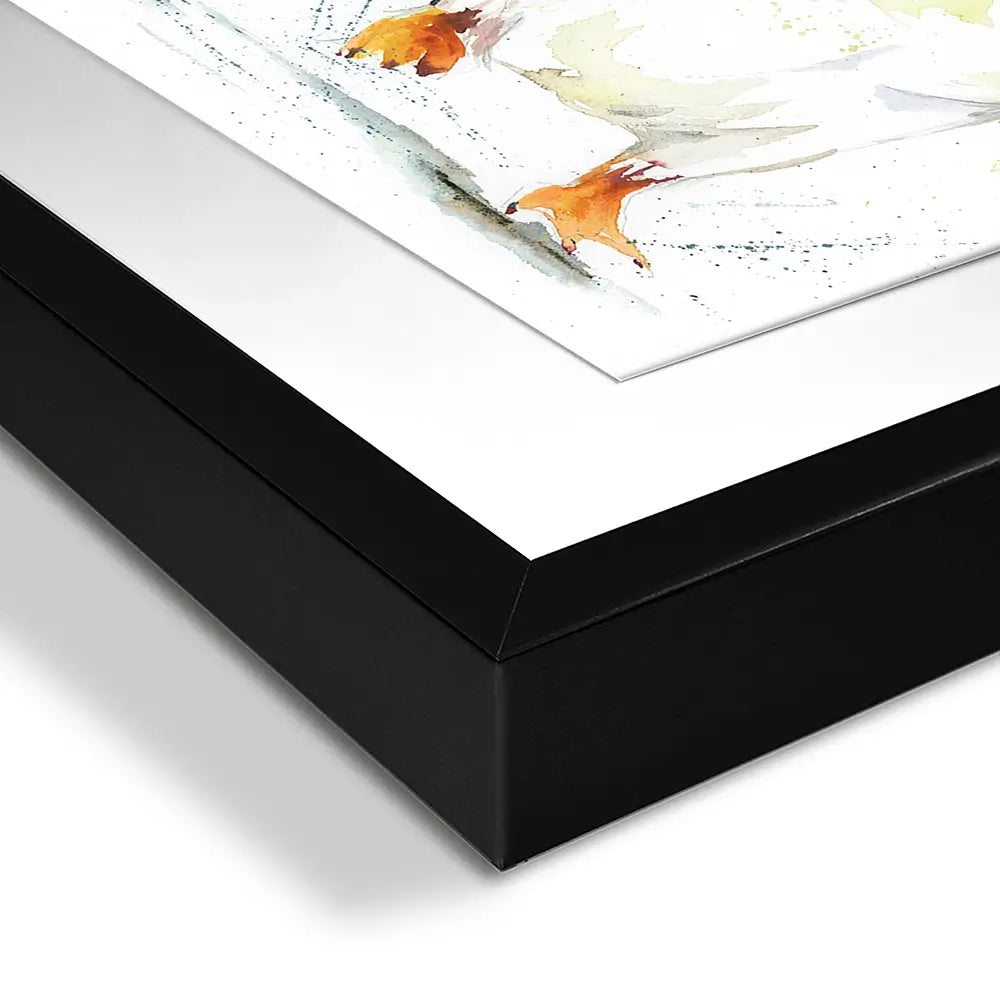 Penguin Paddle Framed Art Print Penguin Paddle Framed Art Print wall art product Nicola Jane Rowles