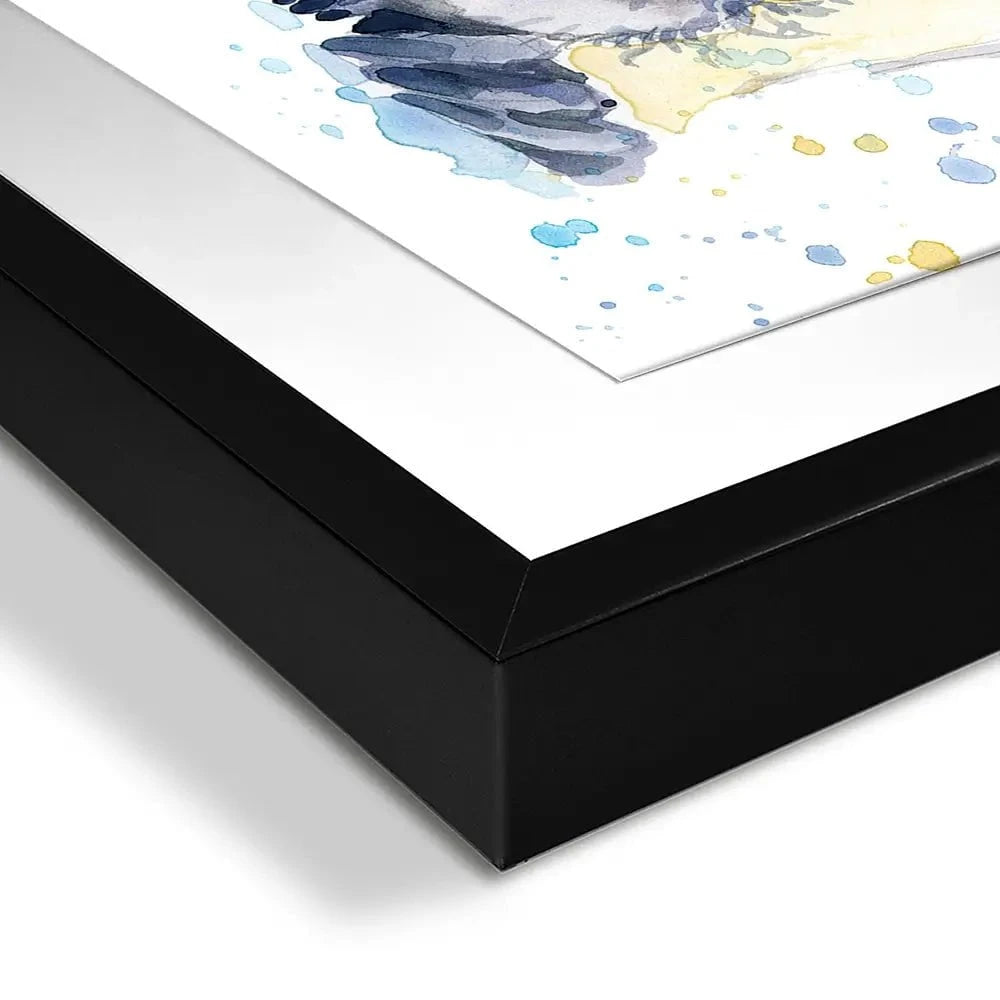 Penguin Paint Splash Framed Art Print Penguin Paint Splash Framed Art Print wall art product Faenkova Elena / Shutterstock