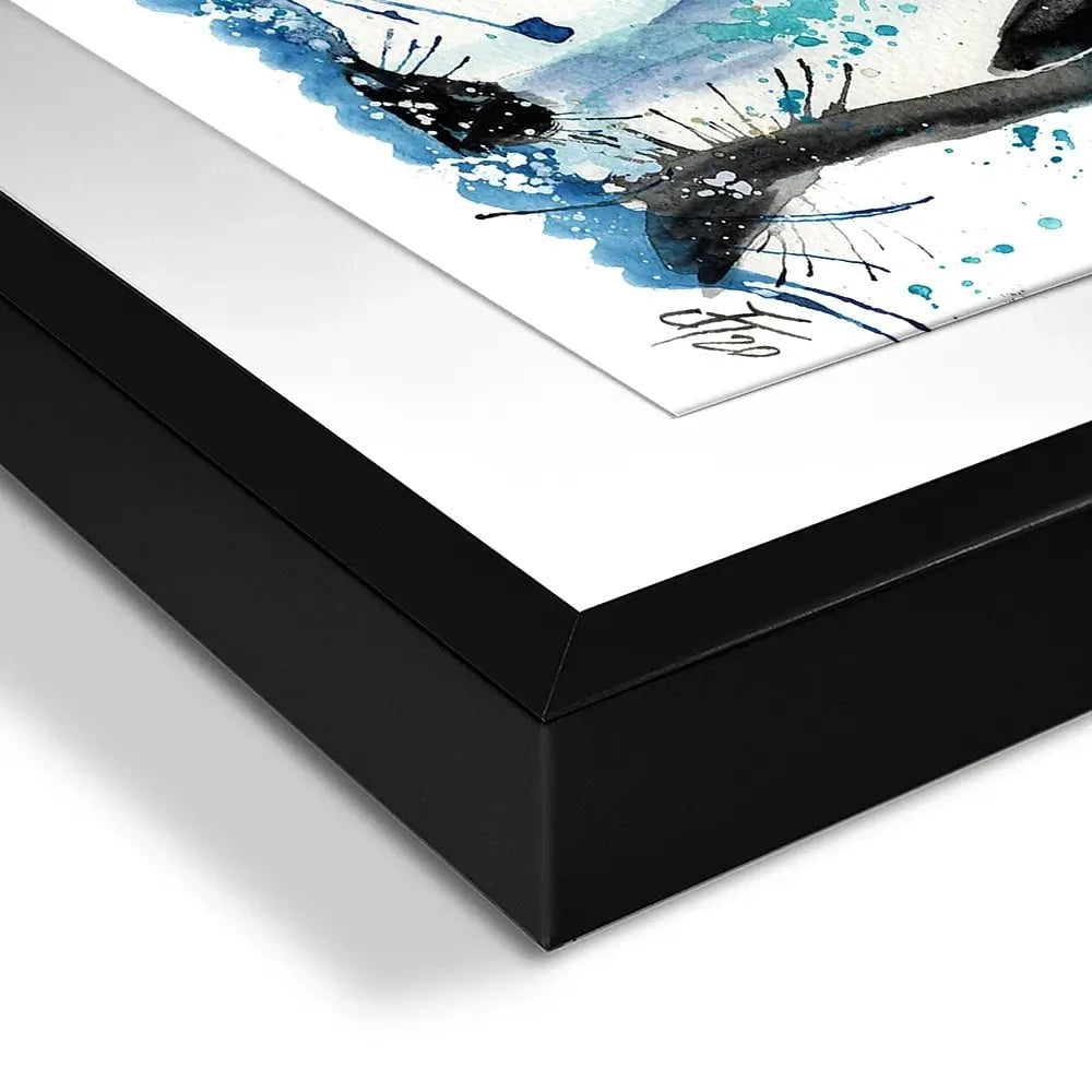 Penguins In Love Framed Art Print Penguins In Love Framed Art Print wall art product Jamie Taylor