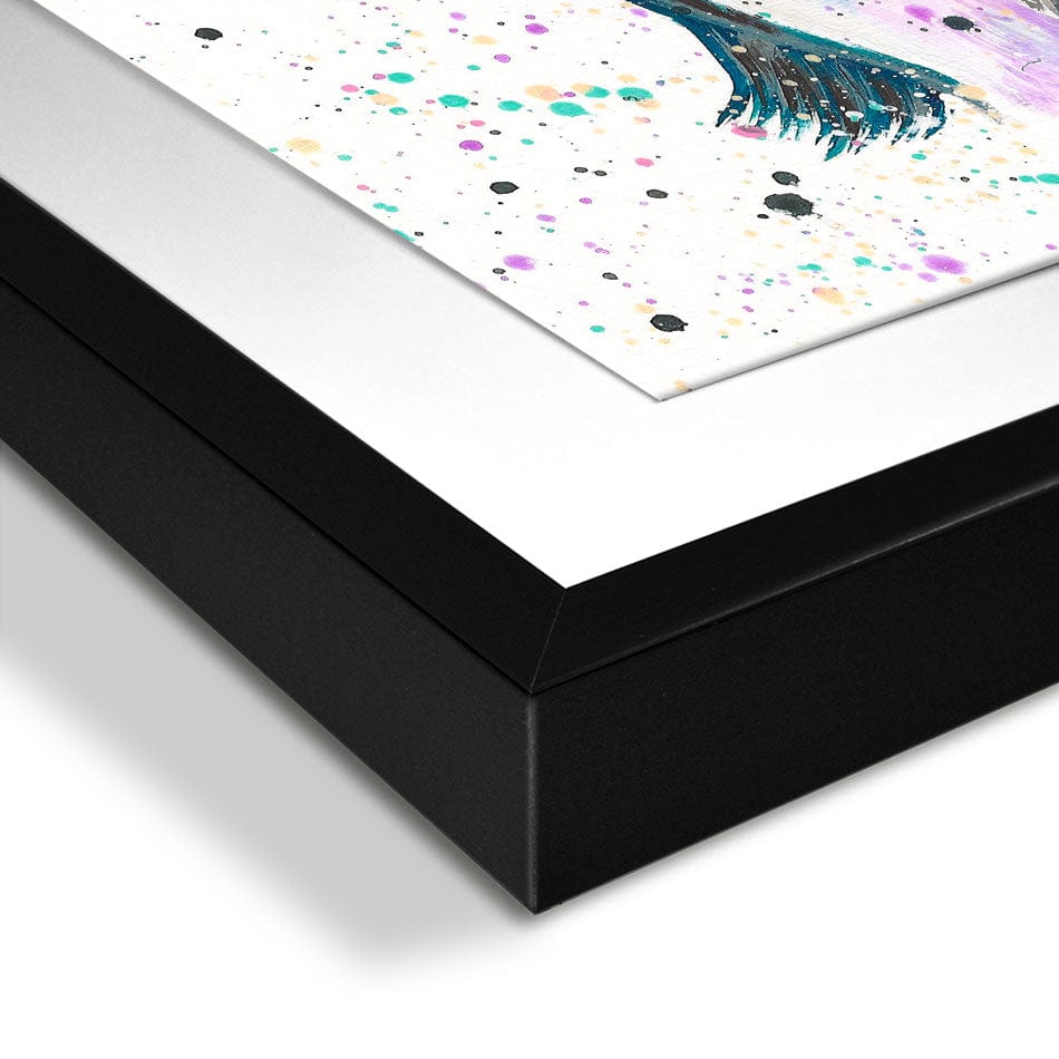 Penguins Jess And Harper Framed Art Print wall art product Emma LC Art