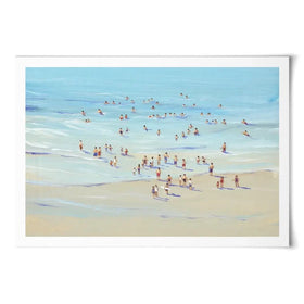 People At The Beach Art Print People At The Beach Art Print wall art product Tim O'Toole