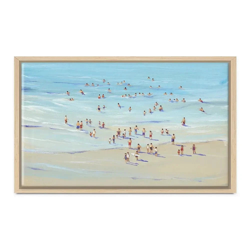 People At The Beach Canvas Print People At The Beach Canvas Print wall art product Tim O'Toole