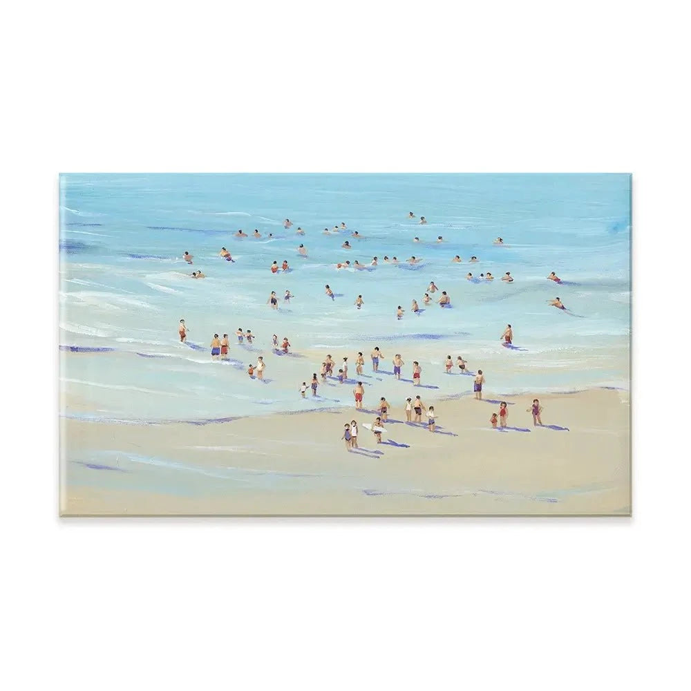 People At The Beach Canvas Print People At The Beach Canvas Print wall art product Tim O'Toole
