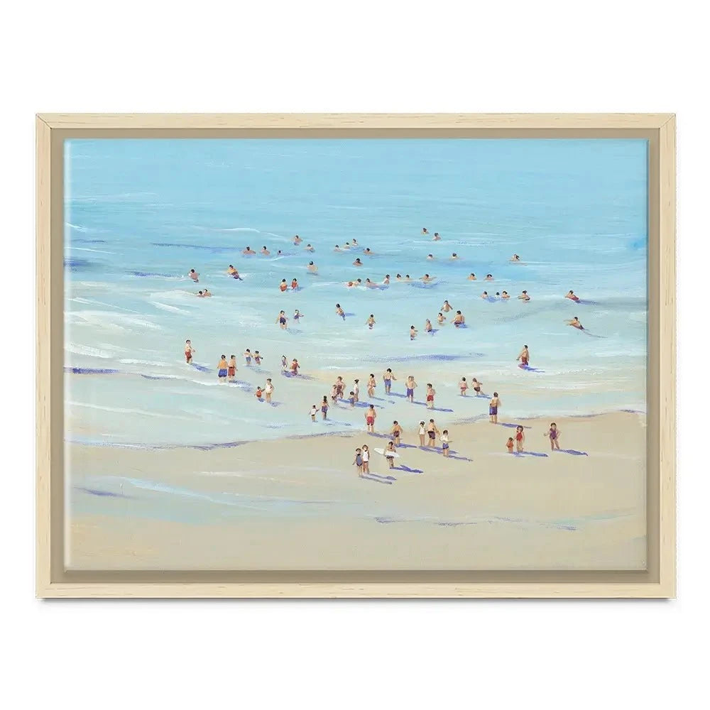 People At The Beach Canvas Print People At The Beach Canvas Print wall art product Tim O'Toole