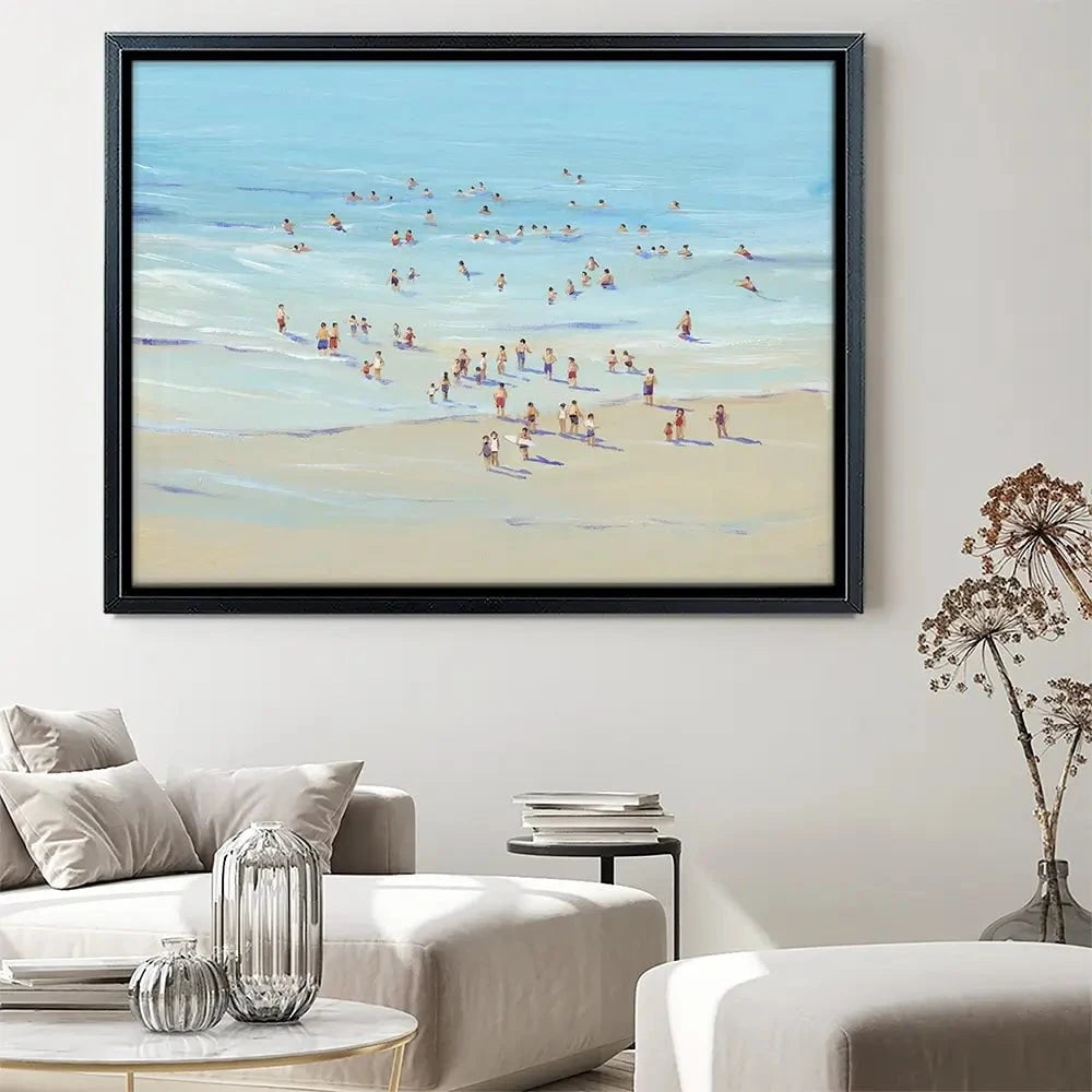 People At The Beach Canvas Print People At The Beach Canvas Print wall art product Tim O'Toole