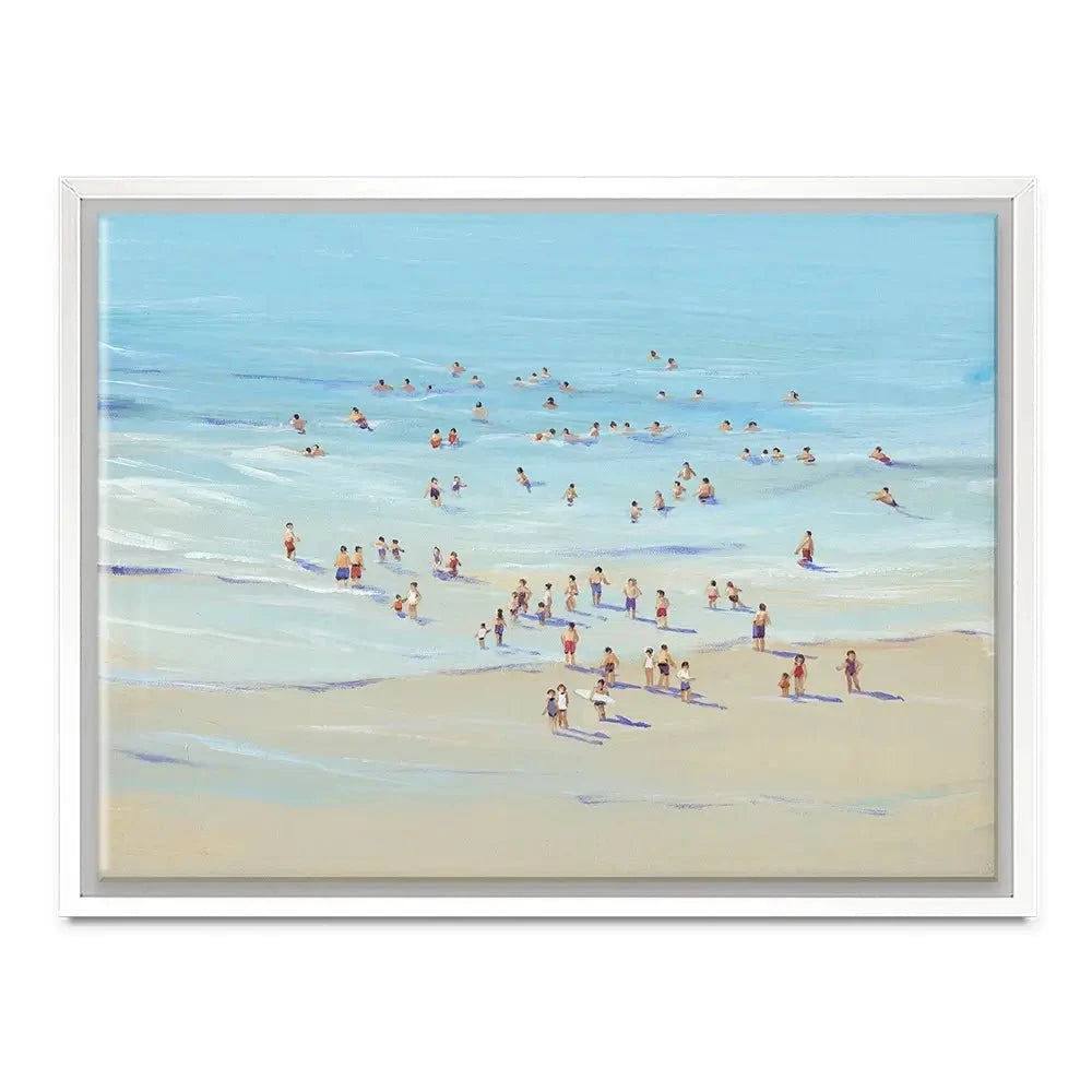 People At The Beach Canvas Print People At The Beach Canvas Print wall art product Tim O'Toole