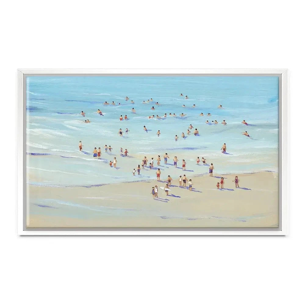 People At The Beach Canvas Print People At The Beach Canvas Print wall art product Tim O'Toole