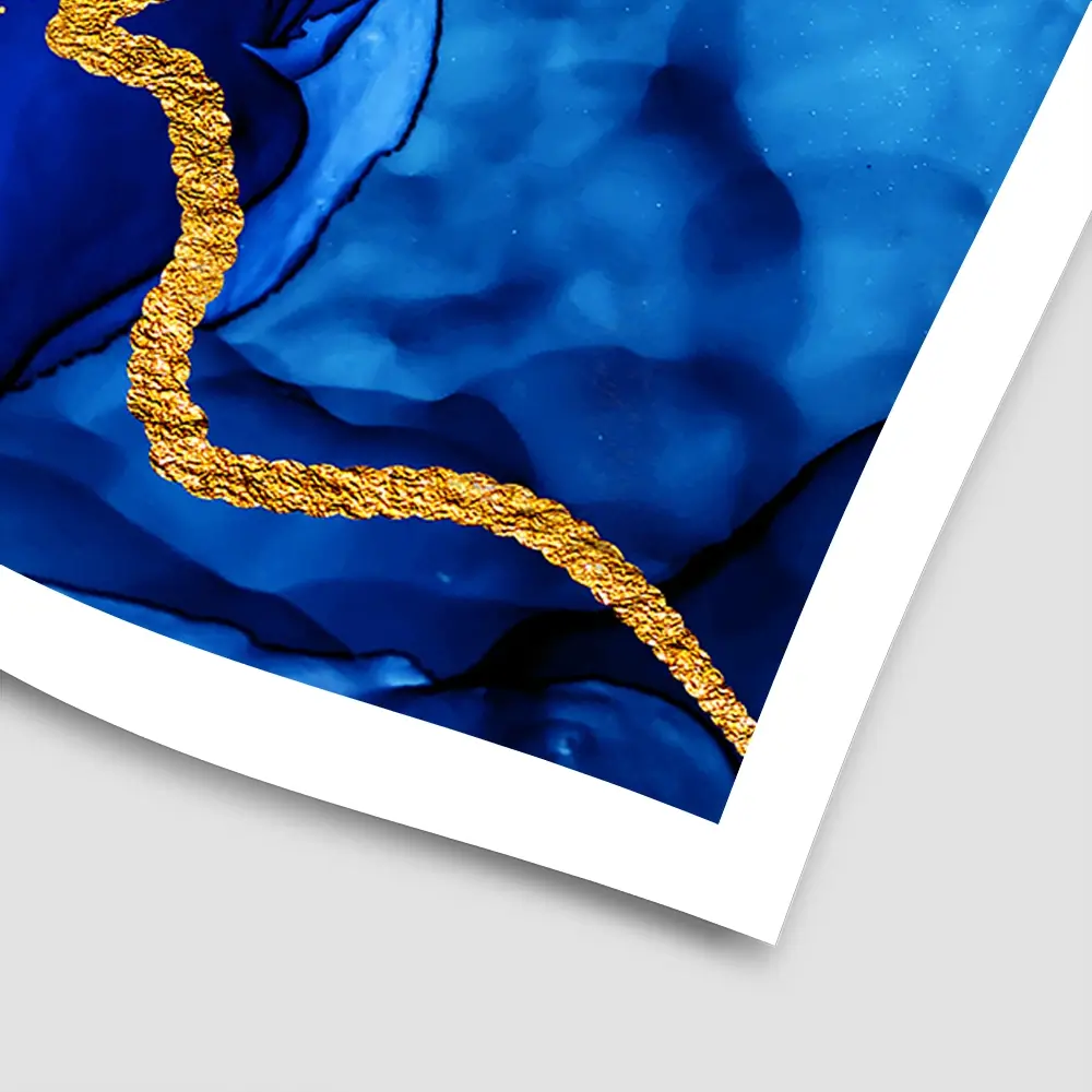 Persian Blue Square Art Print Persian Blue Square Art Print wall art product CARACOLLA / Shutterstock