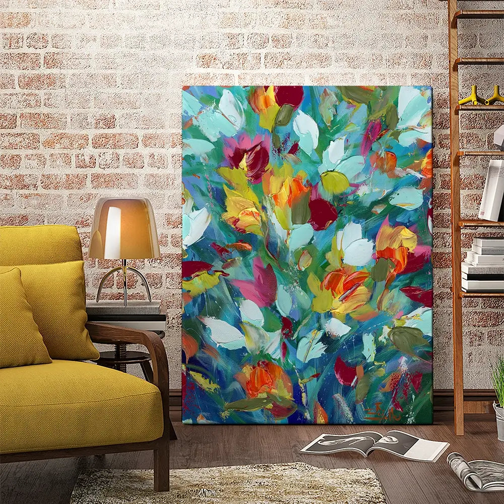 Petals Canvas Print Petals Canvas Print wall art product Estelle Grengs - Independent