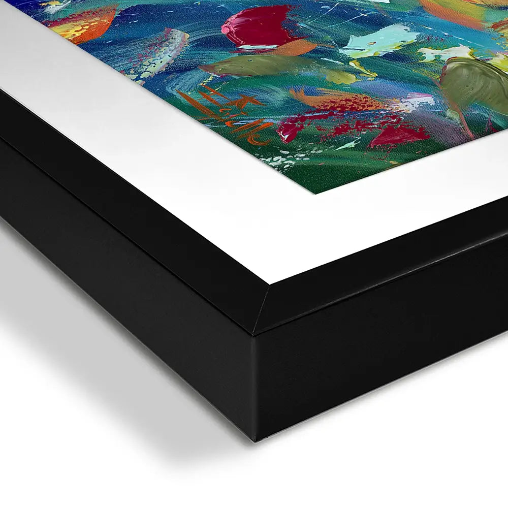 Petals Framed Art Print Petals Framed Art Print wall art product Estelle Grengs - Independent