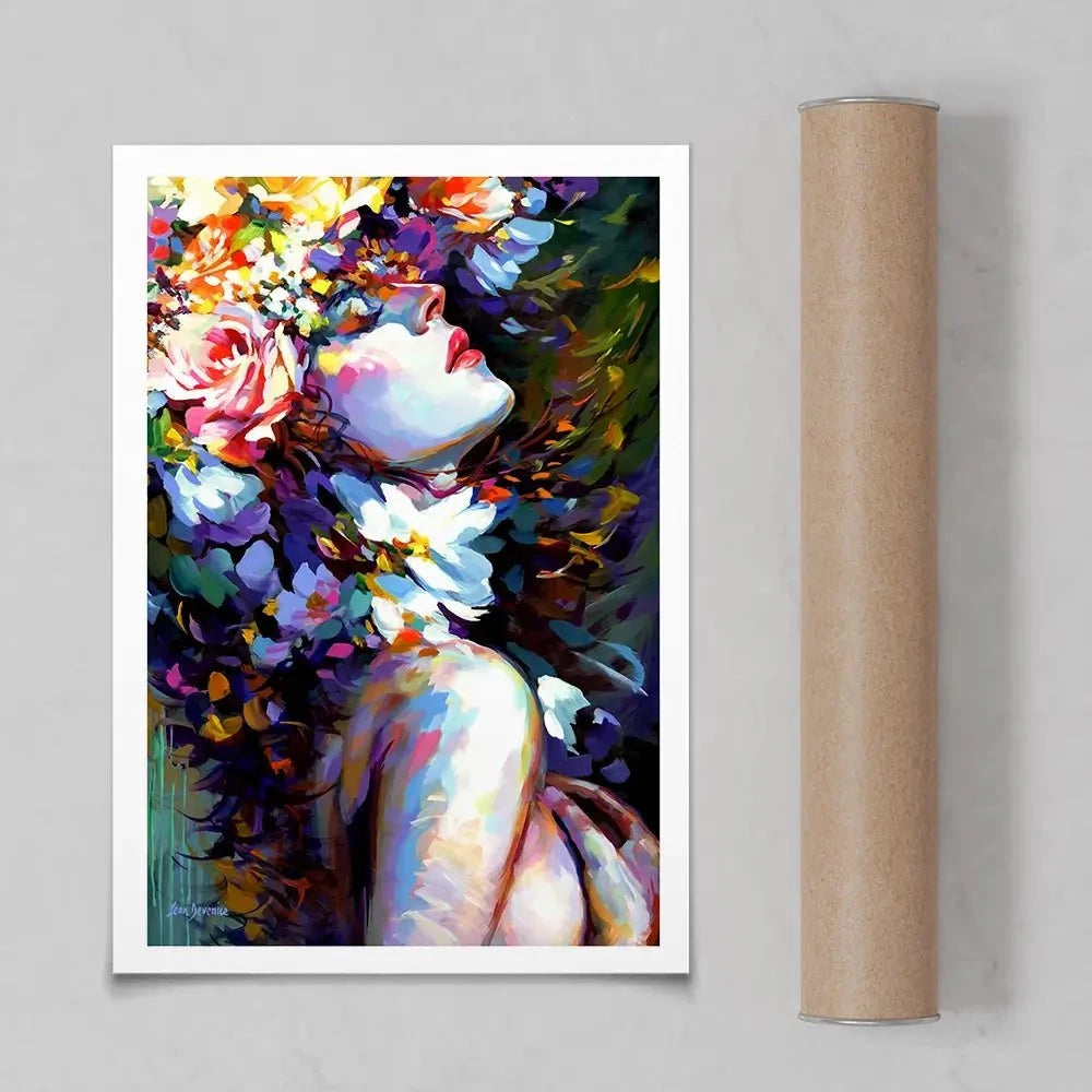 Petals Of Passion Art Print Petals Of Passion Art Print wall art product Leon Devenice