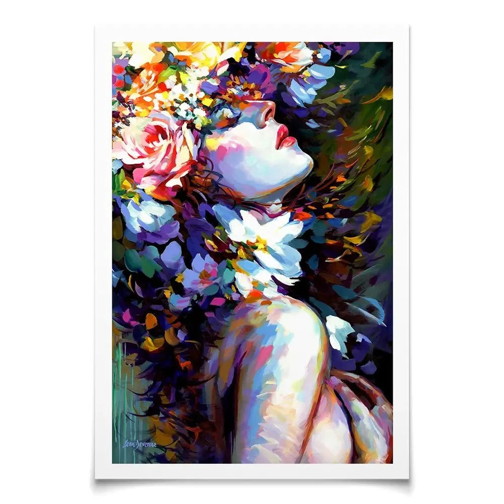 Petals Of Passion Art Print Petals Of Passion Art Print wall art product Leon Devenice