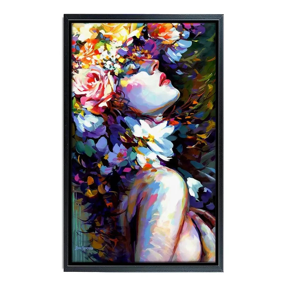 Petals Of Passion Canvas Print Petals Of Passion Canvas Print wall art product Leon Devenice