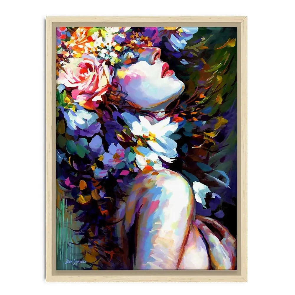 Petals Of Passion Canvas Print Petals Of Passion Canvas Print wall art product Leon Devenice