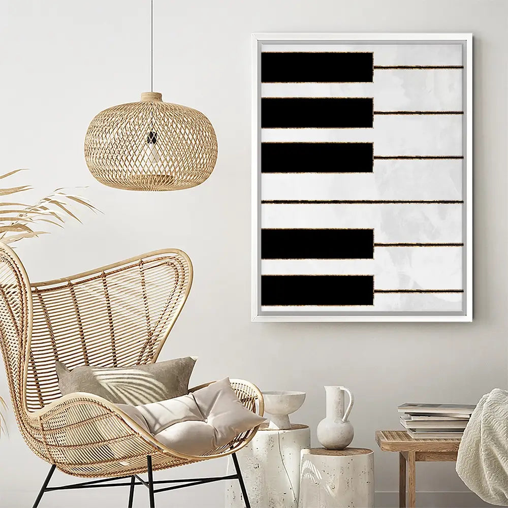 Piano Canvas Print Piano Canvas Print wall art product Sarah Manovski