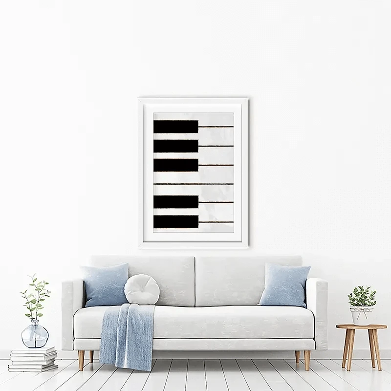Piano Framed Art Print Piano Framed Art Print wall art product Sarah Manovski