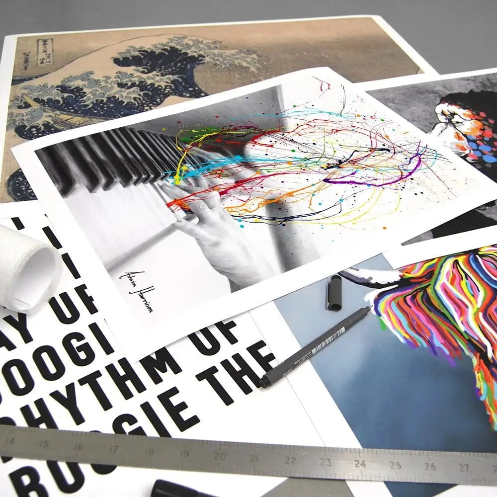 Piano Performance Art Print Piano Performance Art Print wall art product Ashvin Harrison