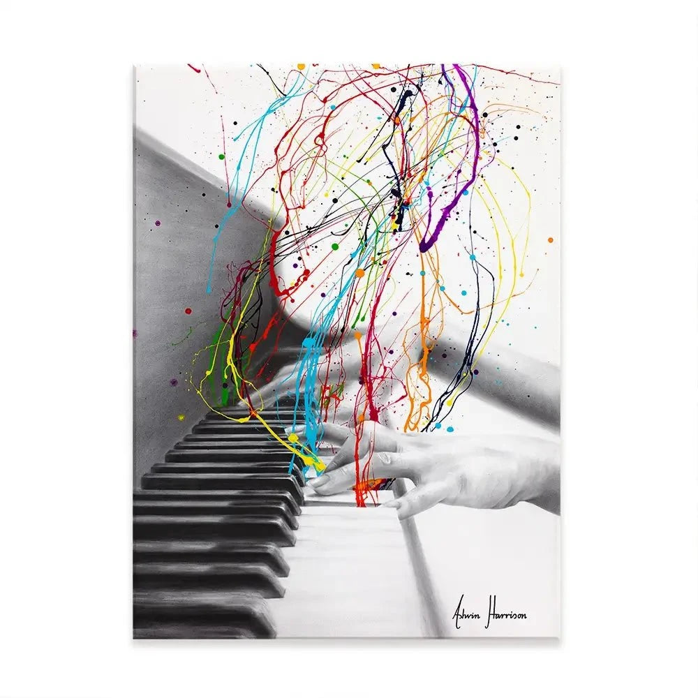 Piano Performance Canvas Print Piano Performance Canvas Print wall art product Ashvin Harrison