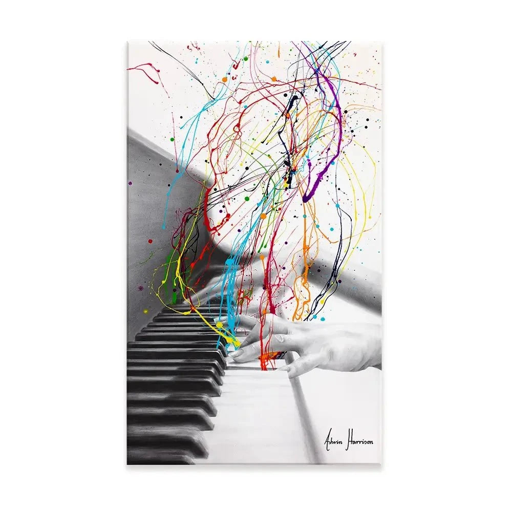 Piano Performance Canvas Print Piano Performance Canvas Print wall art product Ashvin Harrison