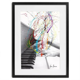 Piano Performance Framed Art Print Piano Performance Framed Art Print wall art product Ashvin Harrison