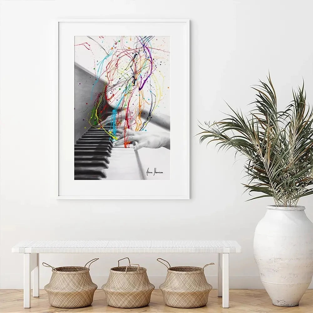 Piano Performance Framed Art Print Piano Performance Framed Art Print wall art product Ashvin Harrison