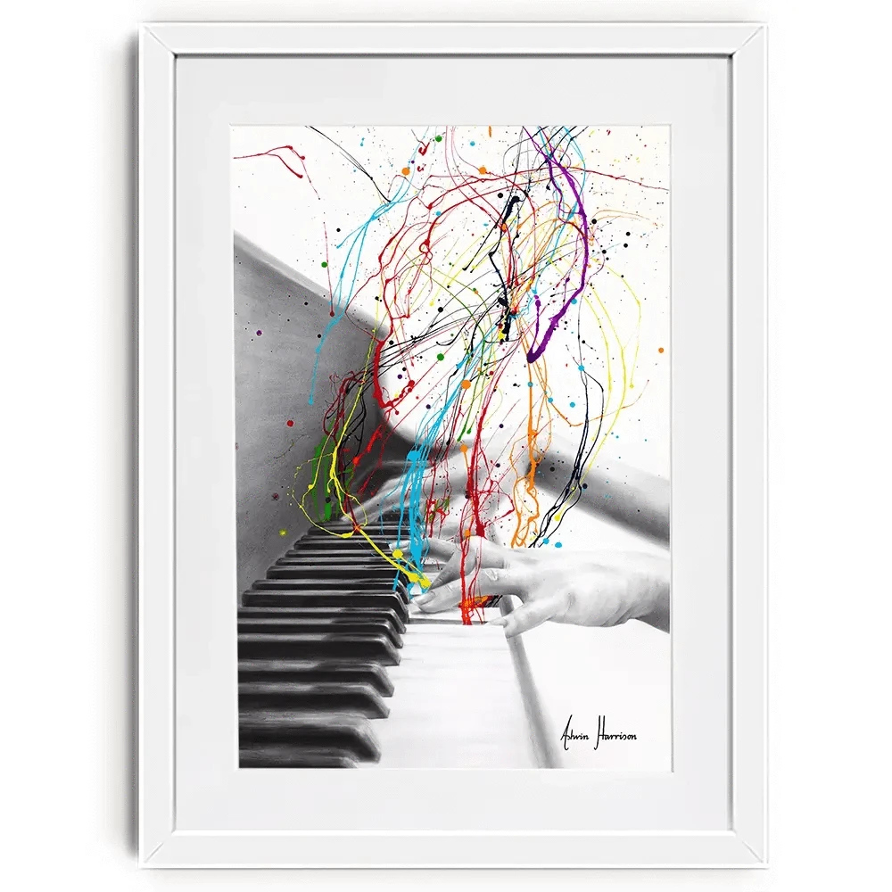 Piano Performance Framed Art Print Piano Performance Framed Art Print wall art product Ashvin Harrison