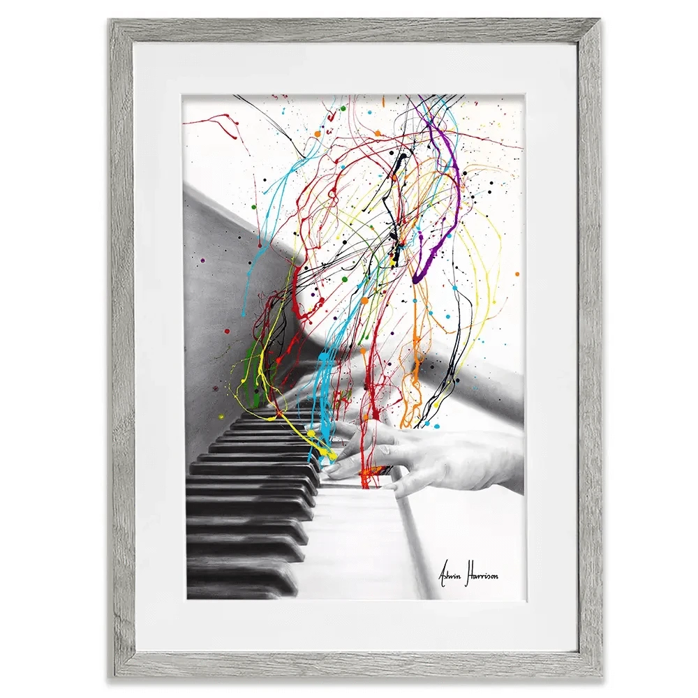 Piano Performance Framed Art Print Piano Performance Framed Art Print wall art product Ashvin Harrison