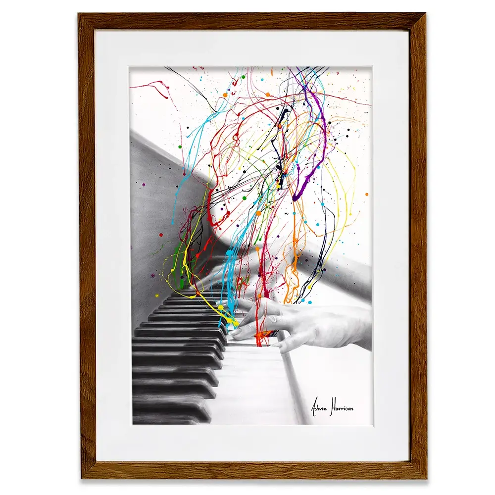 Piano Performance Framed Art Print Piano Performance Framed Art Print wall art product Ashvin Harrison