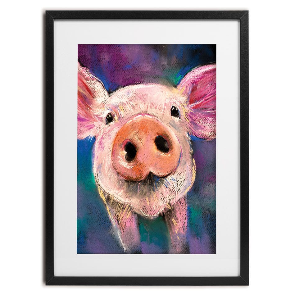 Piggy Framed Art Print wall art product Ivailo Nikolov / Shutterstock