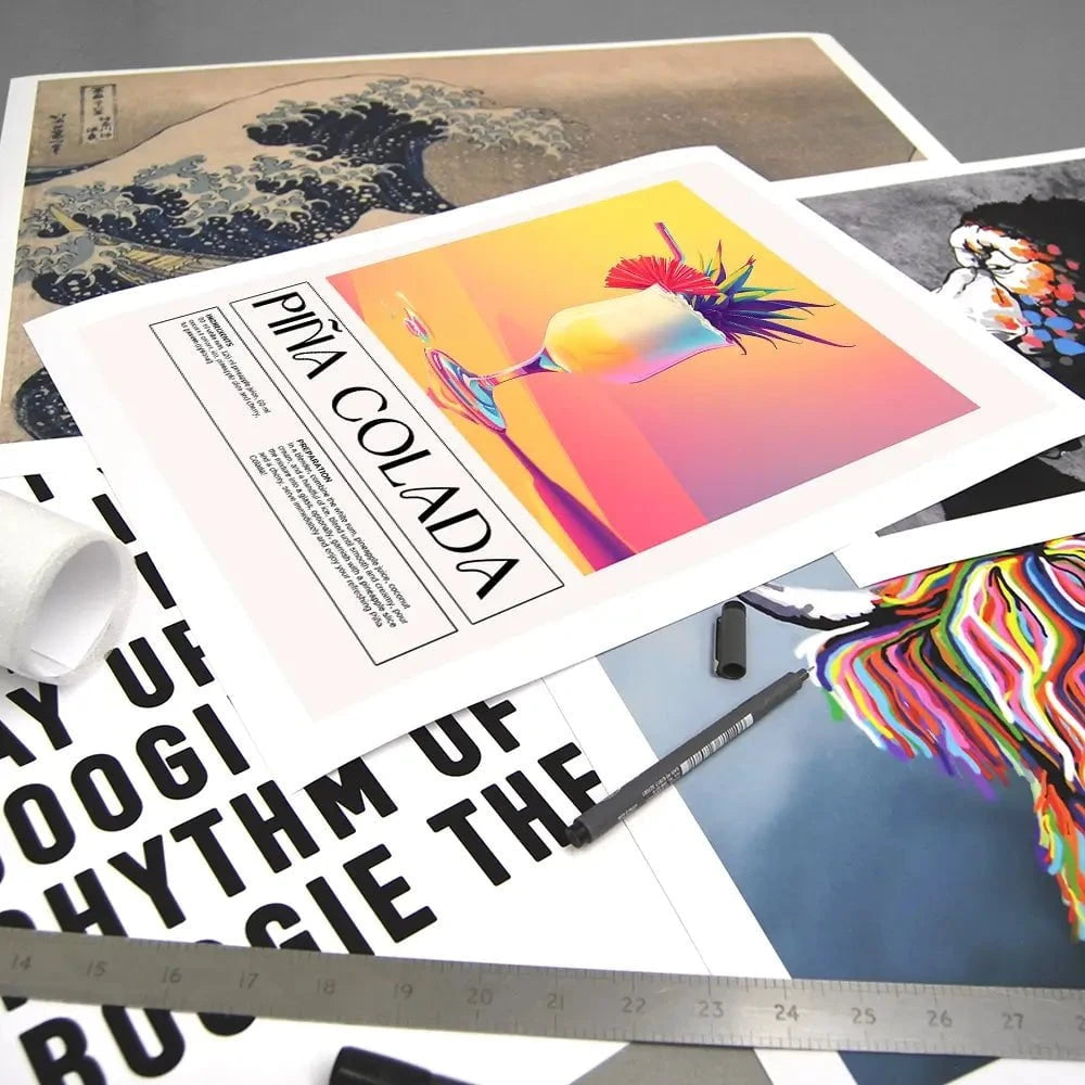 Pina Colada Recipe Art Print Pina Colada Recipe Art Print wall art product Art Print Shop