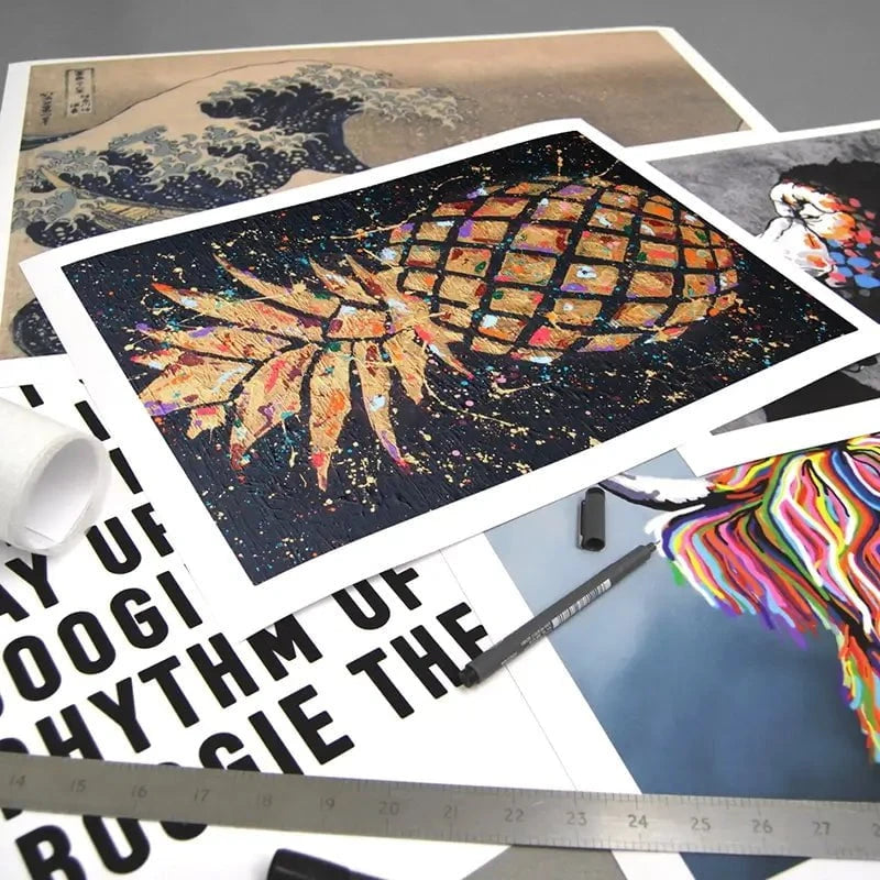 Pineapple Art Print Pineapple Art Print wall art product Studio Paint-Ing