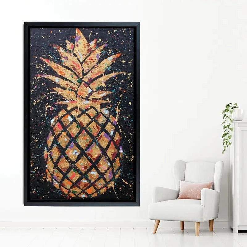 Pineapple Canvas Print Pineapple Canvas Print wall art product Studio Paint-Ing