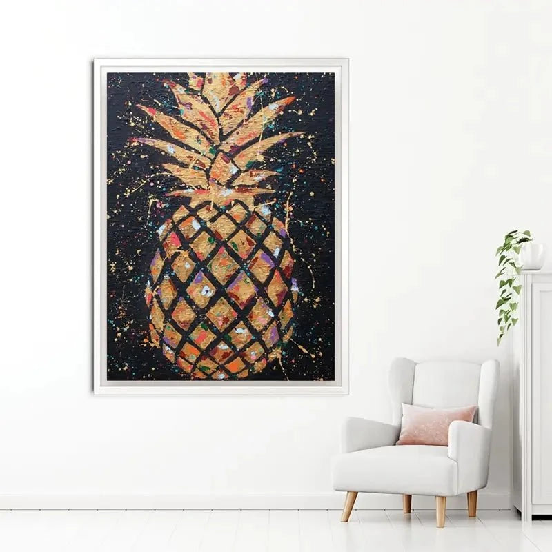 Pineapple Canvas Print Pineapple Canvas Print wall art product Studio Paint-Ing