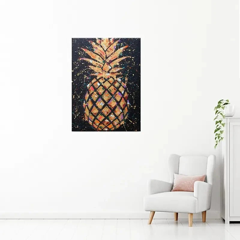 Pineapple Canvas Print Pineapple Canvas Print wall art product Studio Paint-Ing