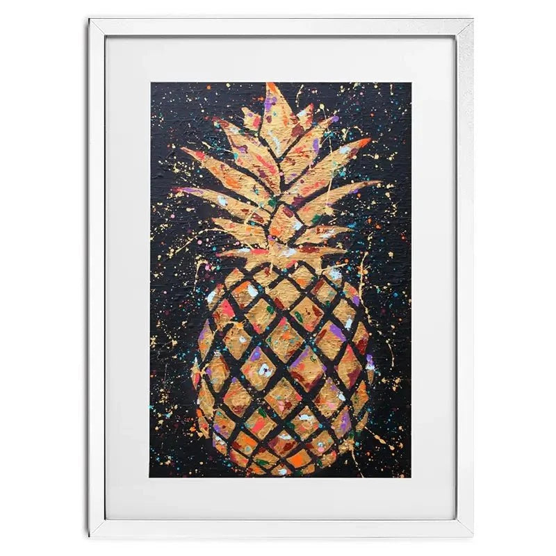 Pineapple Framed Art Print Pineapple Framed Art Print wall art product Studio Paint-Ing