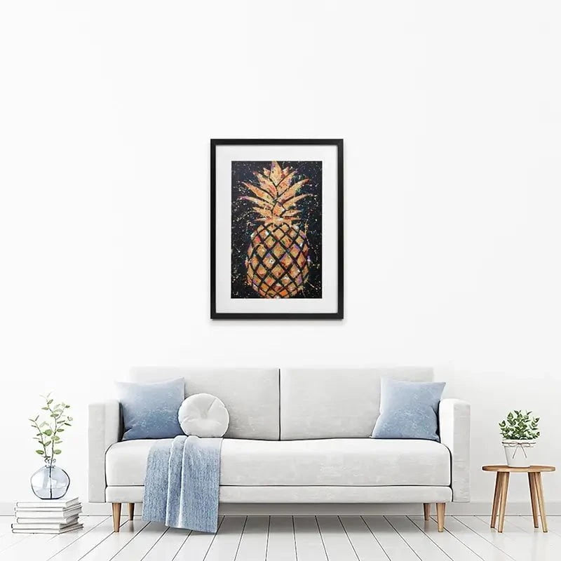 Pineapple Framed Art Print Pineapple Framed Art Print wall art product Studio Paint-Ing