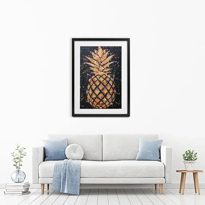 Pineapple Framed Art Print Pineapple Framed Art Print wall art product Studio Paint-Ing