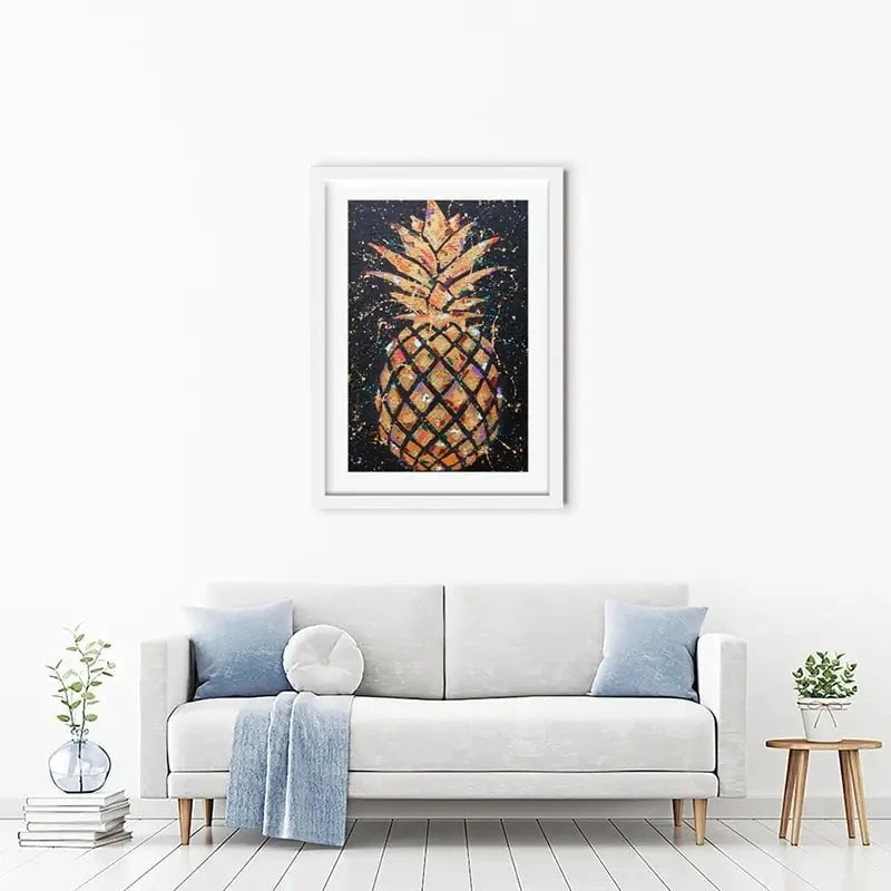 Pineapple Framed Art Print Pineapple Framed Art Print wall art product Studio Paint-Ing